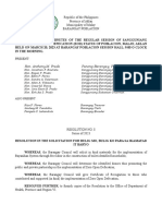 Hon. Anthony M. Prado Punong Barangay, Presiding Officer