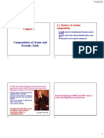 Compositions of Atoms and Periodic Table: 1.1. History of Atomic Composition