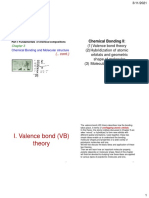 General Chemistry-Part I-Chapter 3-Unit 2-VB and MO Theories-Notes