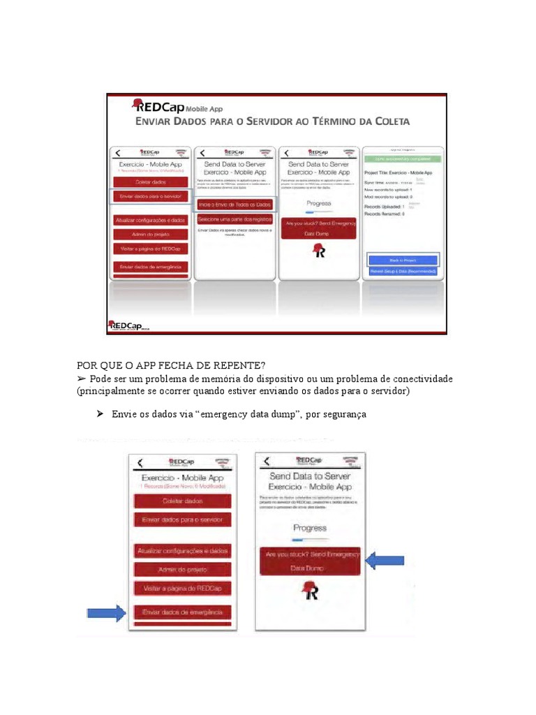 Dicas Redcap | PDF
