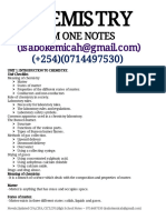 New Curriculum S.1 Chemistry Notes