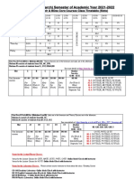 1styr Timetable