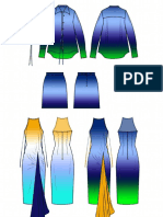 Technical Drawing - Ns - Gradient Pattern