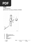 12 - 0048 Distributor 4641147 3611 5' E12 Saloon 518 ECE L M