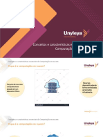 Slide (1.1.1) Conceitos e Características Essenciais Da Computação em Nuvem