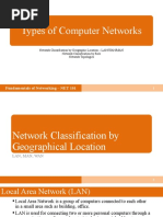 Types of Computer Networks: Fundamentals of Networking - NET 101