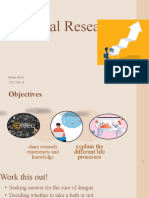 Practical Research I Objectives and Processes