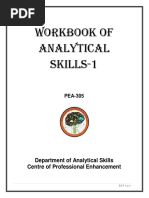 PEA305 Workbook