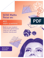 GCSE Maths Focus On:: AO2 Exam Questions
