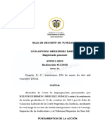 STP991-2022 Información Laboral de Servidores Que No Es Información Reservada Ni Intima