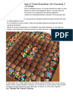 Brigadeiros de Chocolate Dulces Propios de Brasil Gxepi PDF