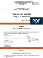 Matemáticas II COBAE Puebla Plan 16