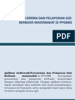 PPGBM Online untuk Status Gizi