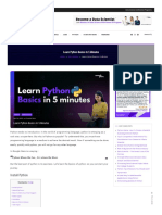 Python Programming - Free Ebook