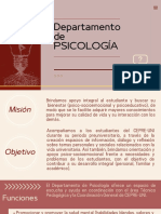 Departamento de Psicología