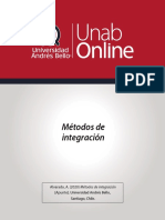Alvarado, A. (2020) Métodos de Integración Apunte