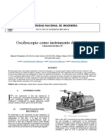 Osciloscopio como instrumento de medida