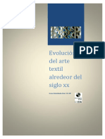 Evolución Del Arte Textil Alrededor Del Siglo XX.