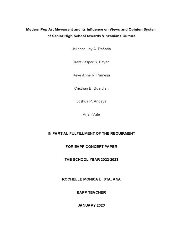 Reaserch Proposal (Humss) PDF