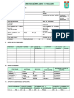 Ficha Diagnóstica Del Estudiante