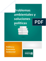 Problemas Ambientales y Soluciones Políticas.