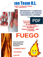 Prevencion Y Supresion de Incendios en Plantas Industriales (Covenin 1040-1331)