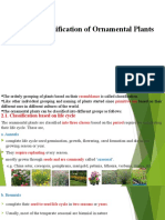 Chapter 2. Classification of Ornamental Plants