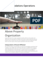 Accommodations Operations: Above Property Organization