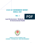 State of Environment Report - KERALA 2007 Vol - I