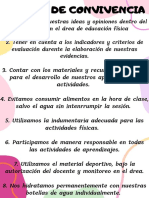 Expresamos Nuestras Ideas y Opiniones Dentro Del Aula y en El Area de Educación Fisica