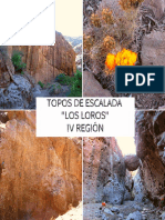 Topos de Escalada "Los Loros" Iv Región