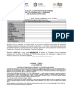 Aviso de Privacidad Simplificado Relativo A Los Expedientes de Los Comités de Contralorías Ciudadanas