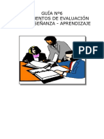 Guía Nº6 Instrumentos de Evaluación de La Enseñanza - Aprendizaje