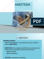 Anestesia: Eu Patricia Vera G. TENS 2022