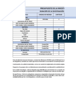 Duración de La Investigación 18 Meses