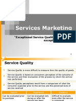 Services Marketing - Service QUALITY