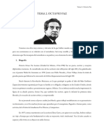 Tema 2. Octavio Paz