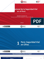 Estado Situacional de La Seguridad Vial en El Perú: Dirección General de Políticas y Regulación en Transporte Multimodal