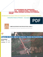 Projecto Integrado de Produção Horticola, Aquacultura, Pecuaria E Rações para Animais Na Base de Energia Solar