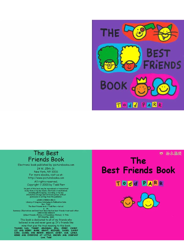 The Best Friends Book PDF