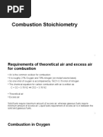 Combustion Stoichiometry