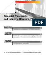 Financial Statements and Industry Structure, 2007: Description