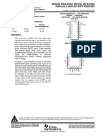 D D D D: SN54165, SN54LS165A, SN74165, SN74LS165A Parallel-Load 8-Bit Shift Registers