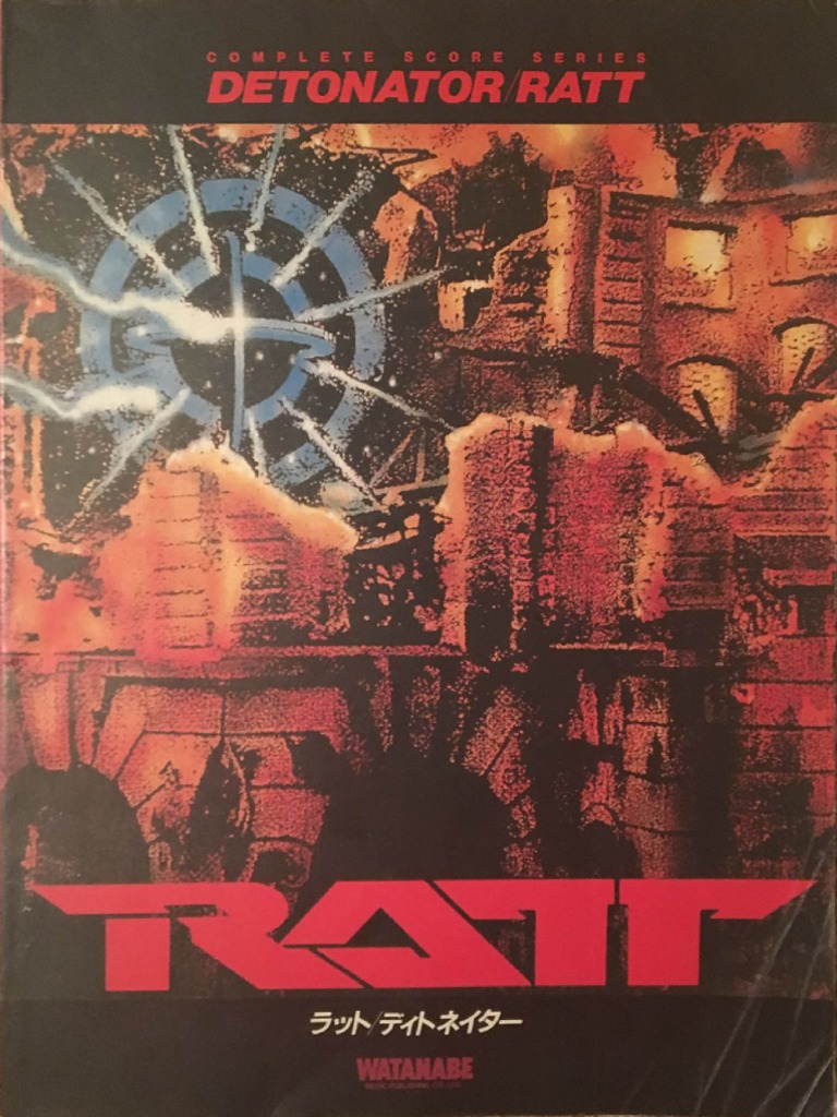 DETONATOR RATT (ラット　ディトネイター　バンドスコア) Ratt - Detonator | PDF