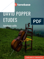 David Popper Etudes: Tonebase Cello