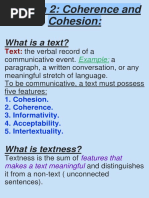 Lesson 2 Coherence and Cohesion - 221117 - 173158