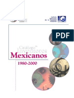 Catalogo de Invent Ores Mexicanos 1980-2000-1