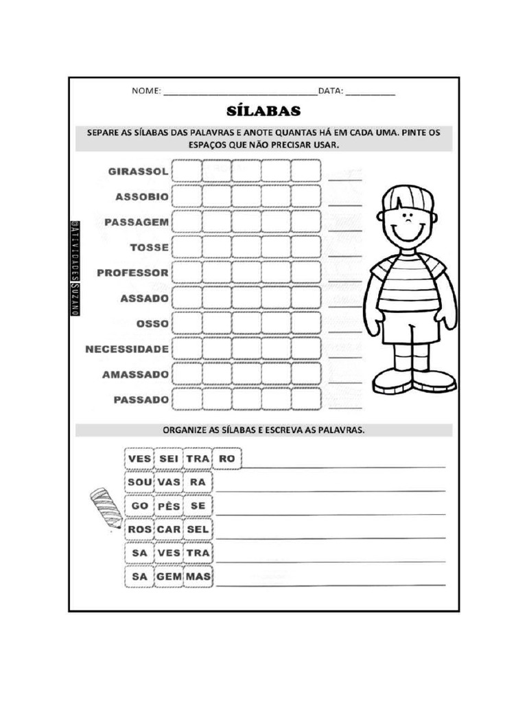 Separação Silábica | PDF
