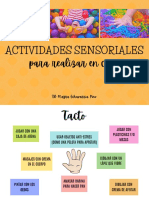 Actividades Sensoriales