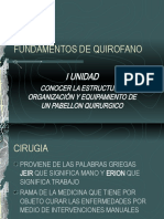 Fundamentos de Quirofano 